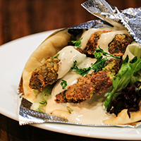 Order Falafel Pita food online from Silver Spoon Diner store, Queens on bringmethat.com