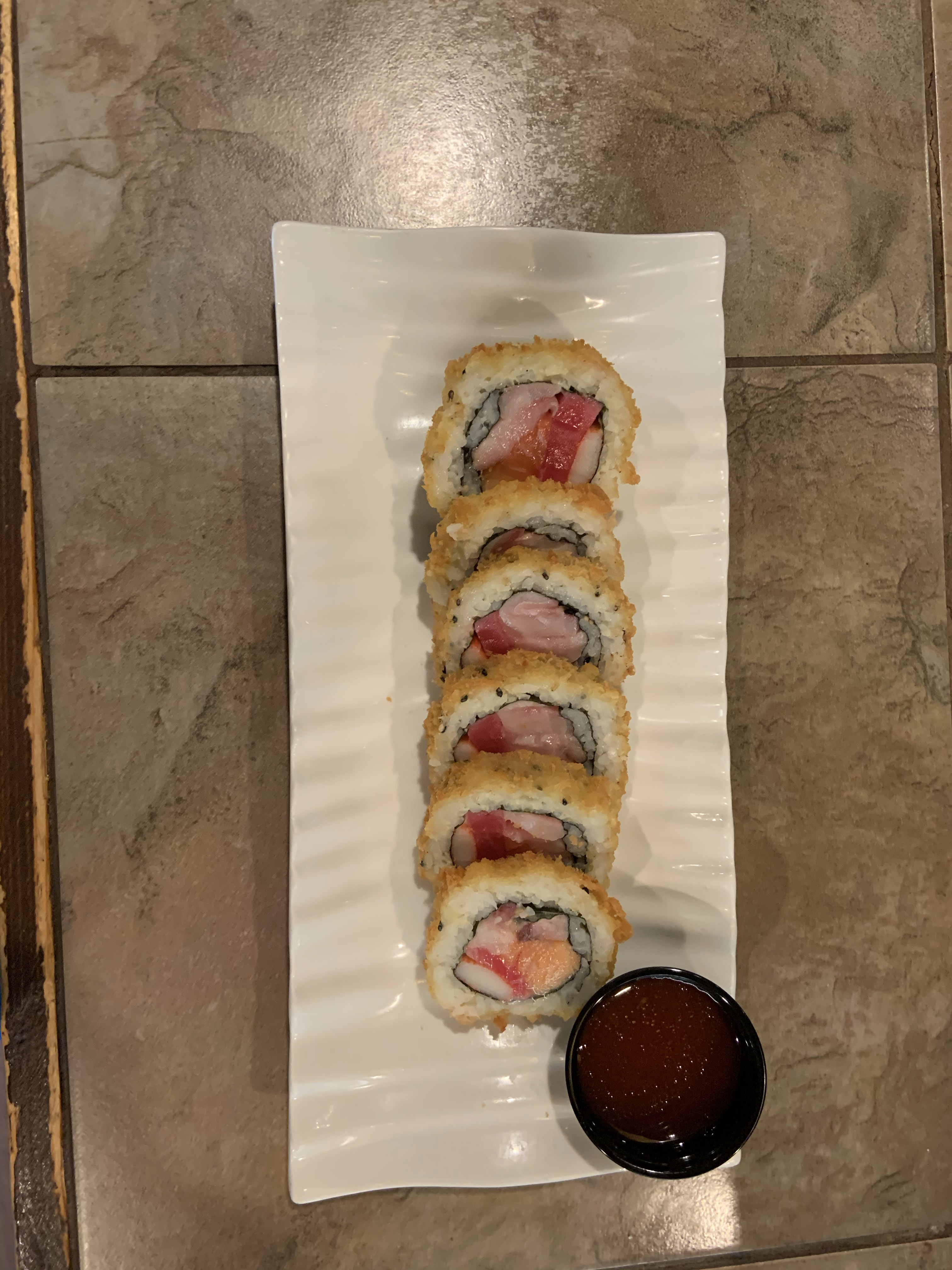 Order Firecracker Roll food online from Sushi 101 store, Charleston on bringmethat.com