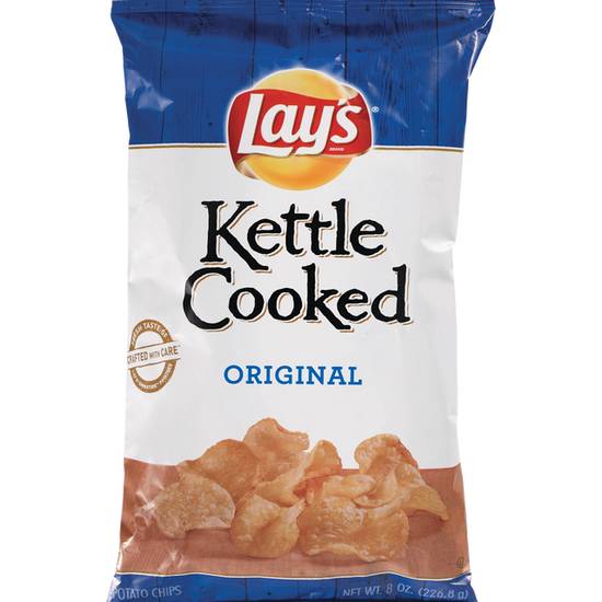 Order Frito-Lay Lay's Potato Chips Kettle Cooked Original food online from Cvs store, FARGO on bringmethat.com