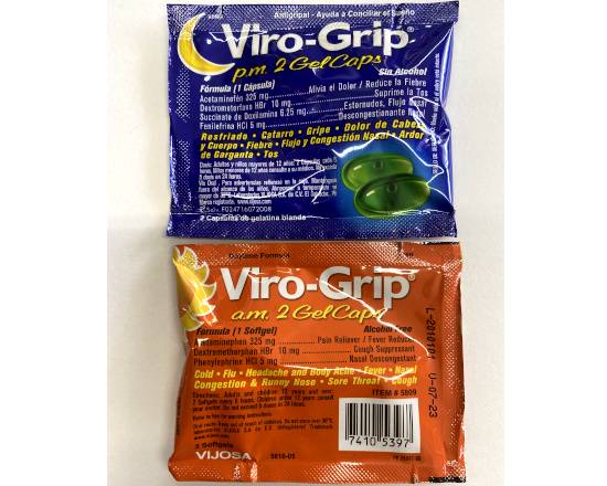 Order Viro-Grip Gel Caps (2 ct) food online from Ctown Supermarkets store, Uniondale on bringmethat.com