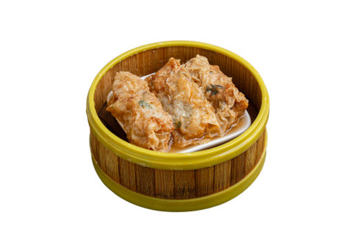 Order Bean Curd Skin Warp with Pork 蠔皇鮮竹卷 food online from Joyful Garden store, Watertown on bringmethat.com
