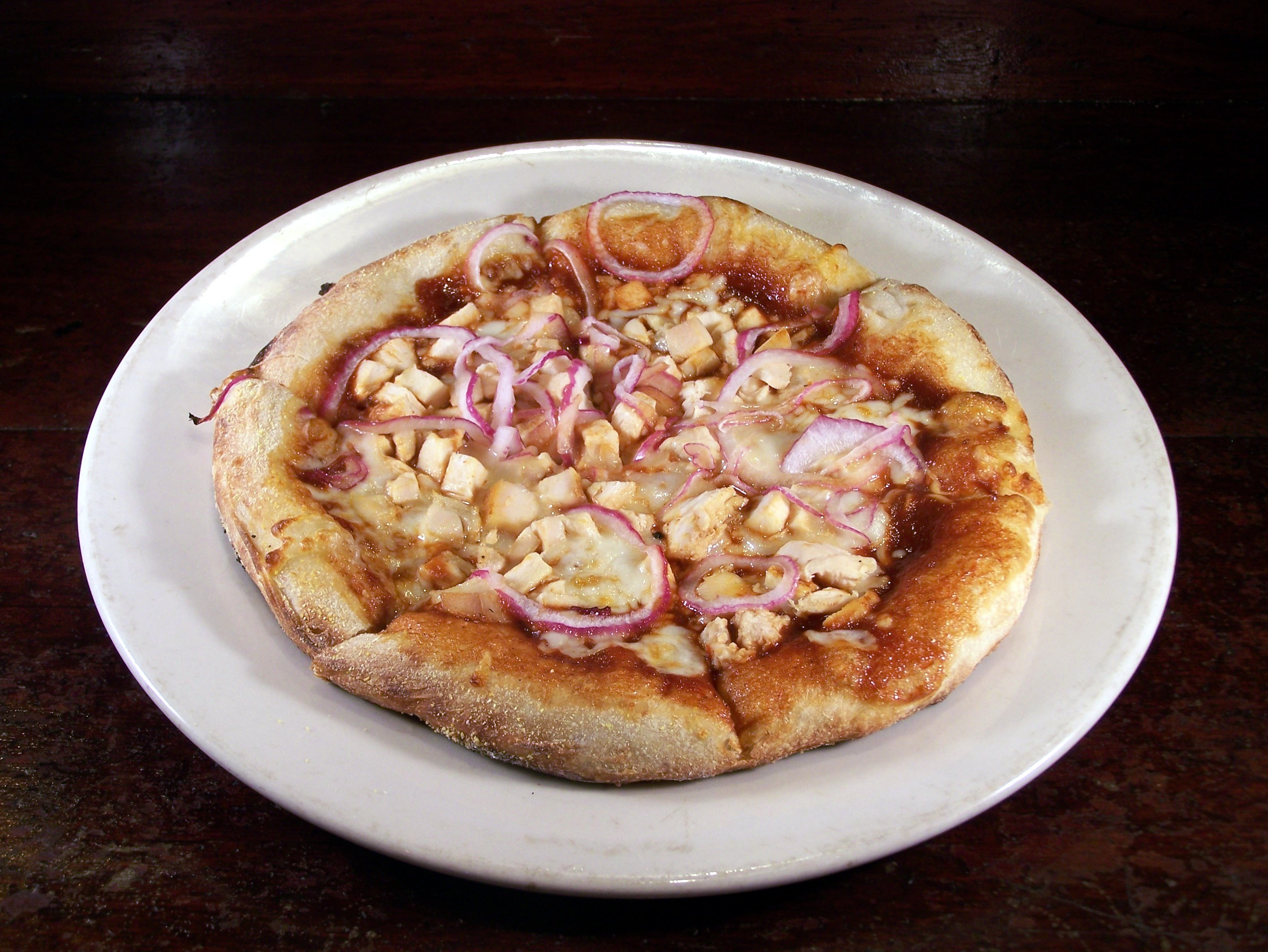 Order BBQ Chicken Pizza food online from Little Waldorf Saloon store, Reno on bringmethat.com