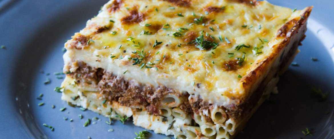Order Pastitsio food online from Evia Greek store, Pittsburgh on bringmethat.com