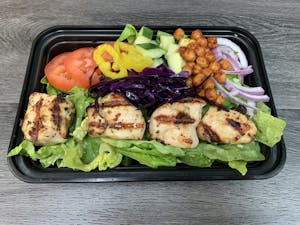 Order MP10- GRILLED CHICKEN w/ SALAD food online from Athenian Fresh Grill store, North Arlington on bringmethat.com