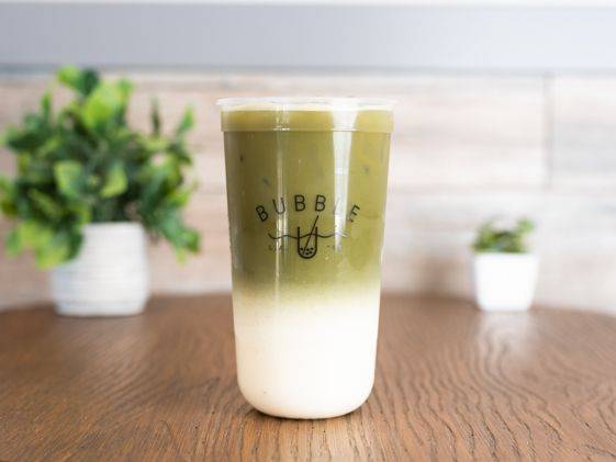 Order Uji Matcha Milk Tea food online from Bubble U store, Los Angeles on bringmethat.com