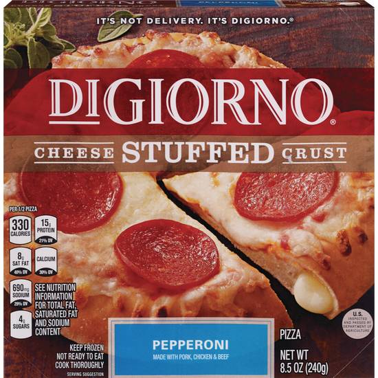 Order DiGiorno Frozen Pizza Cheese-Stuffed Crust Pepperoni food online from Cvs store, WEST COVINA on bringmethat.com
