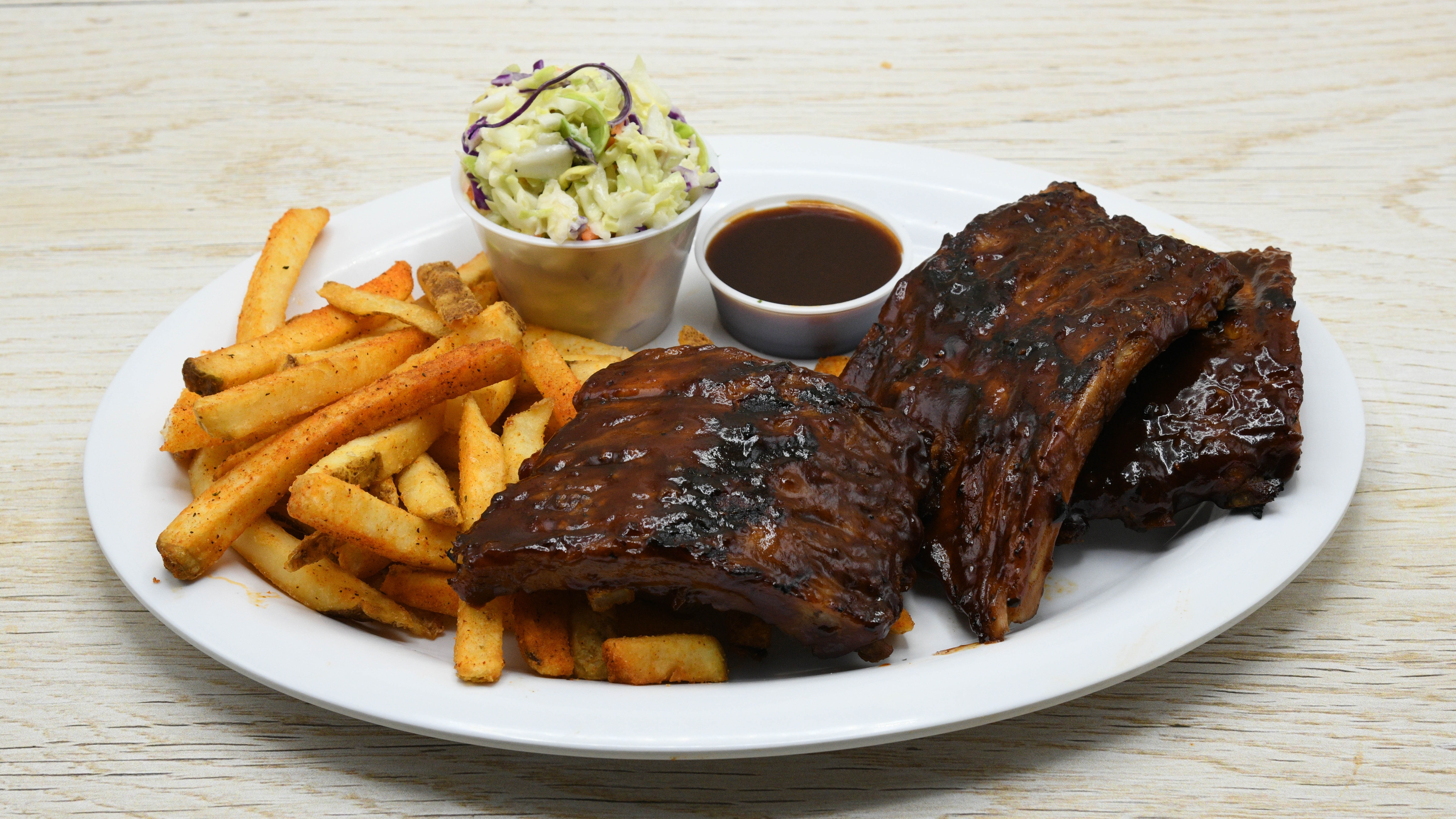Order Dixie Style Baby Back Ribs food online from Bubba Gump Shrimp Co Rstrnt store, Santa Monica on bringmethat.com
