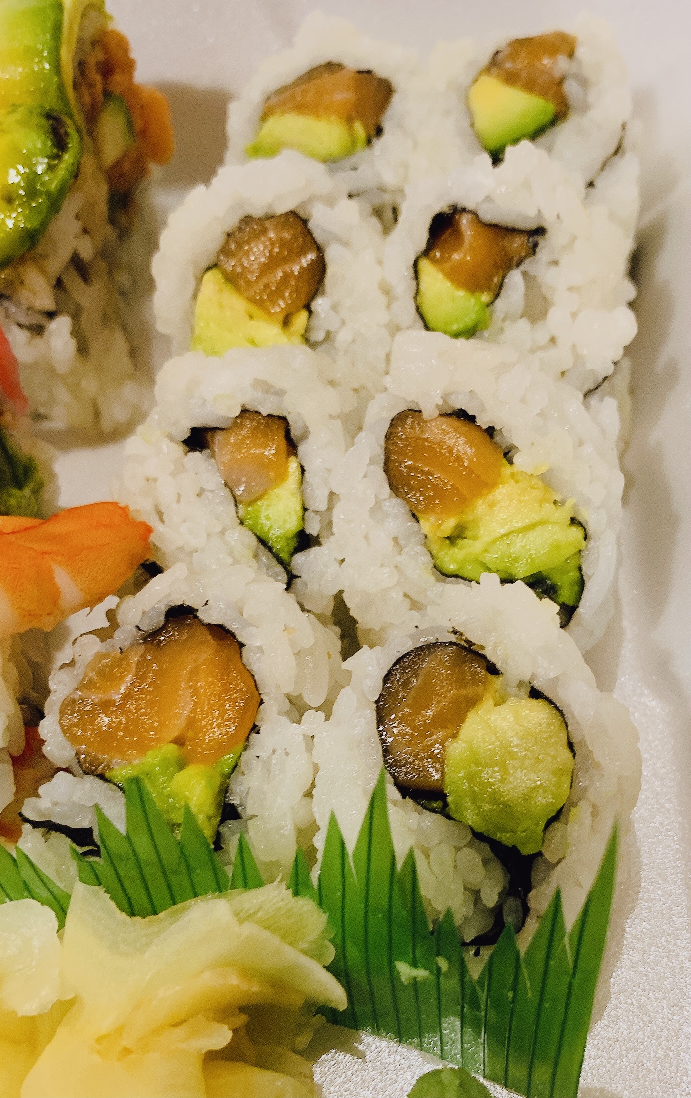 Order Salmon Avocado Roll food online from Biwako Sushi store, Saline on bringmethat.com