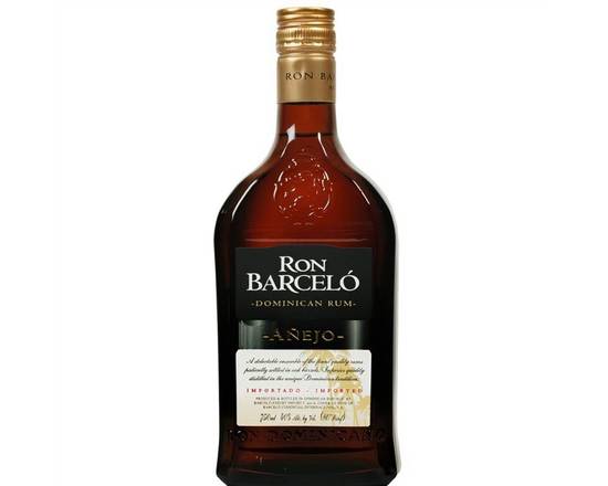 Order Ron Barcelo, Añejo Rum · 1 L  food online from House Of Wine store, New Rochelle on bringmethat.com