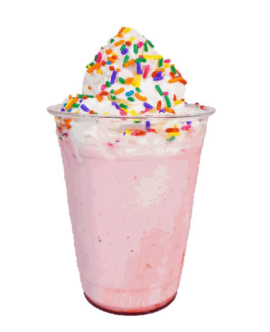 Order Strawberry Milk Shake food online from Iniburger store, Fremont on bringmethat.com