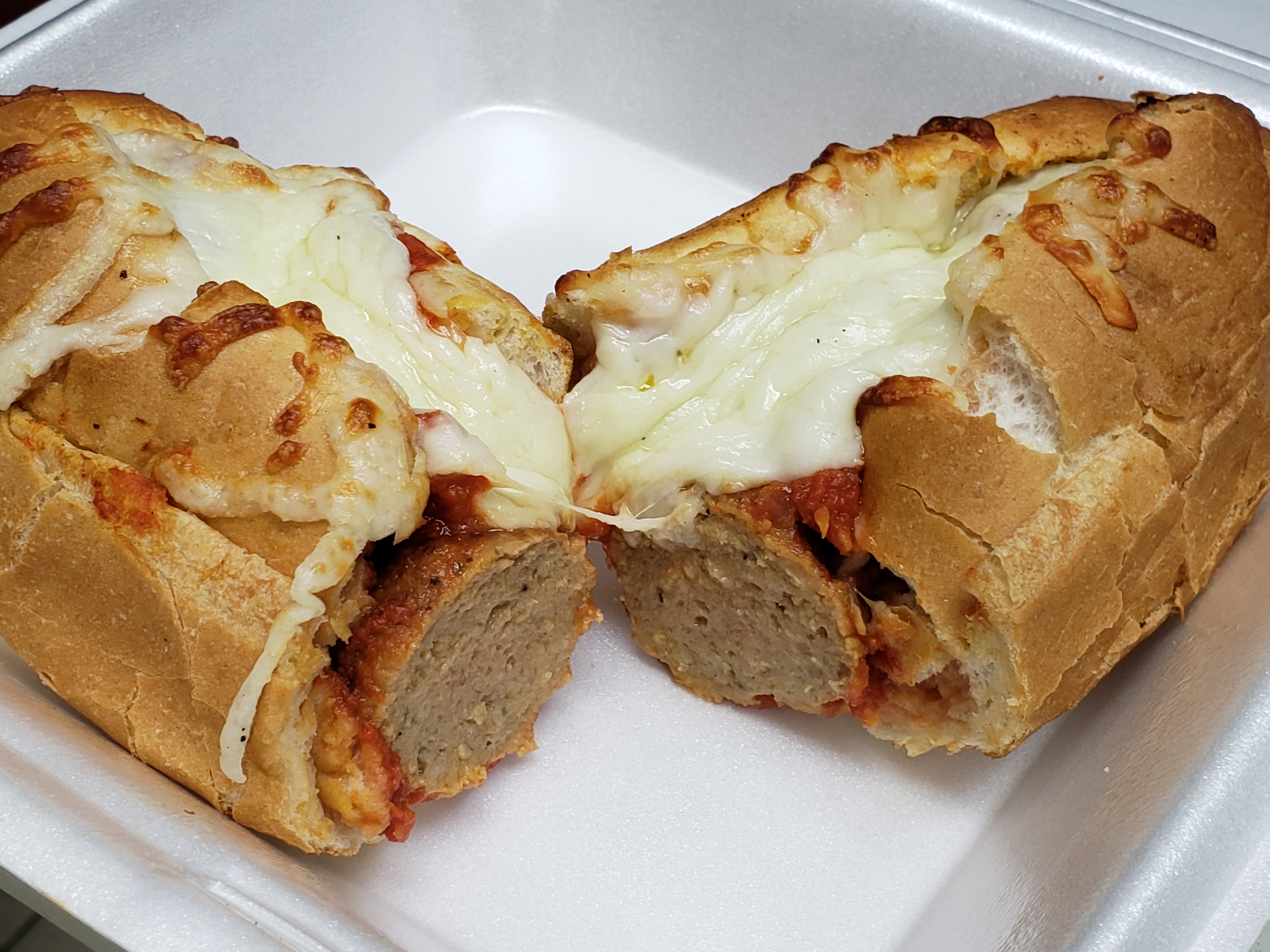Order Meatball Parmigiana food online from Illianos Pizza store, Clemmons on bringmethat.com