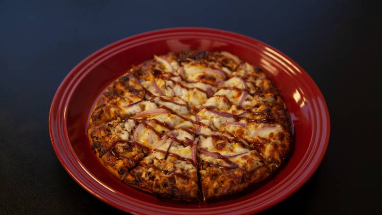Order (Single 8") BBQ Chicken food online from Neighborhood Pizza Cafe store, Springfield on bringmethat.com