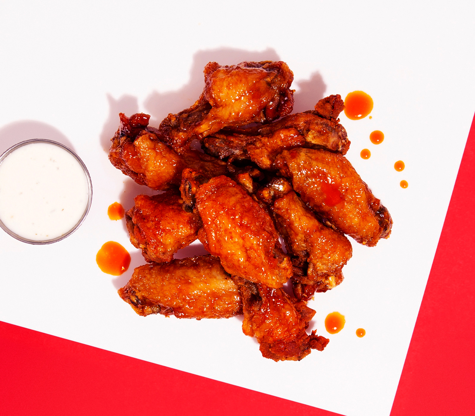 Order 10 Chicken Wings food online from Cupid's Wings store, Hamilton on bringmethat.com