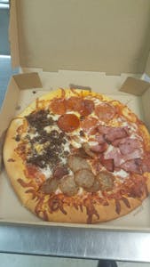 Order Four Seasons Pizza food online from Palermo Pizza store, Greensboro on bringmethat.com