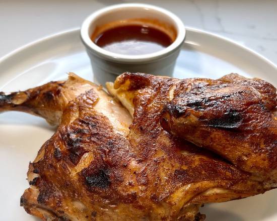 Order Half BBQ Smoked Chicken food online from Smokeheads By Rick Tramonto store, Wilmette on bringmethat.com
