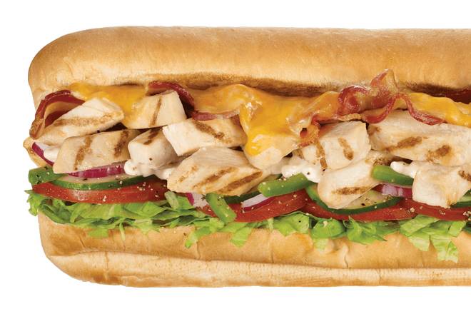 Order Chicken & Bacon Ranch Melt 6 Inch Regular Sub food online from Subway store, Weatherford on bringmethat.com