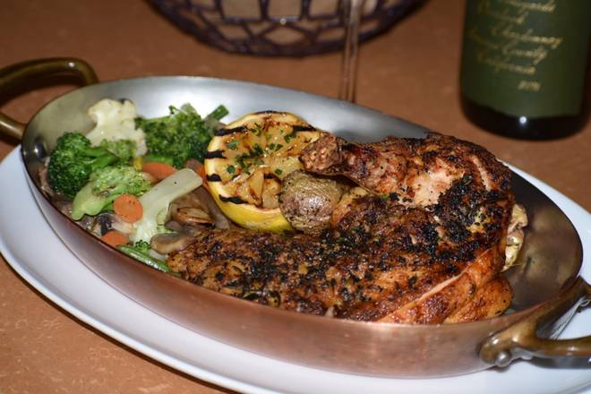 Order Herb Roasted Chicken food online from La Piazza Cucina Italiana & Wine Bar store, Melville on bringmethat.com