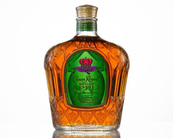 Order Crown Royal Regal Apple, 750mL whiskey (35.0% ABV) food online from J & N Liquors store, Elgin on bringmethat.com