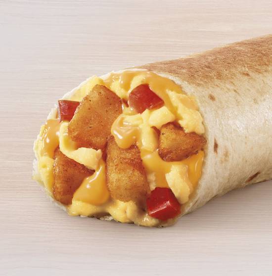 Order Cheesy Toasted Breakfast Burrito Potato food online from Taco Bell store, Troy on bringmethat.com