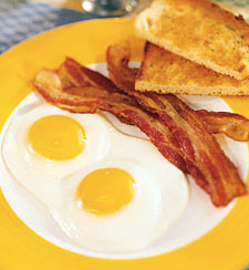 Order 2 Country Fresh Eggs and Toast food online from Fuzzy Restaurant store, Saginaw on bringmethat.com