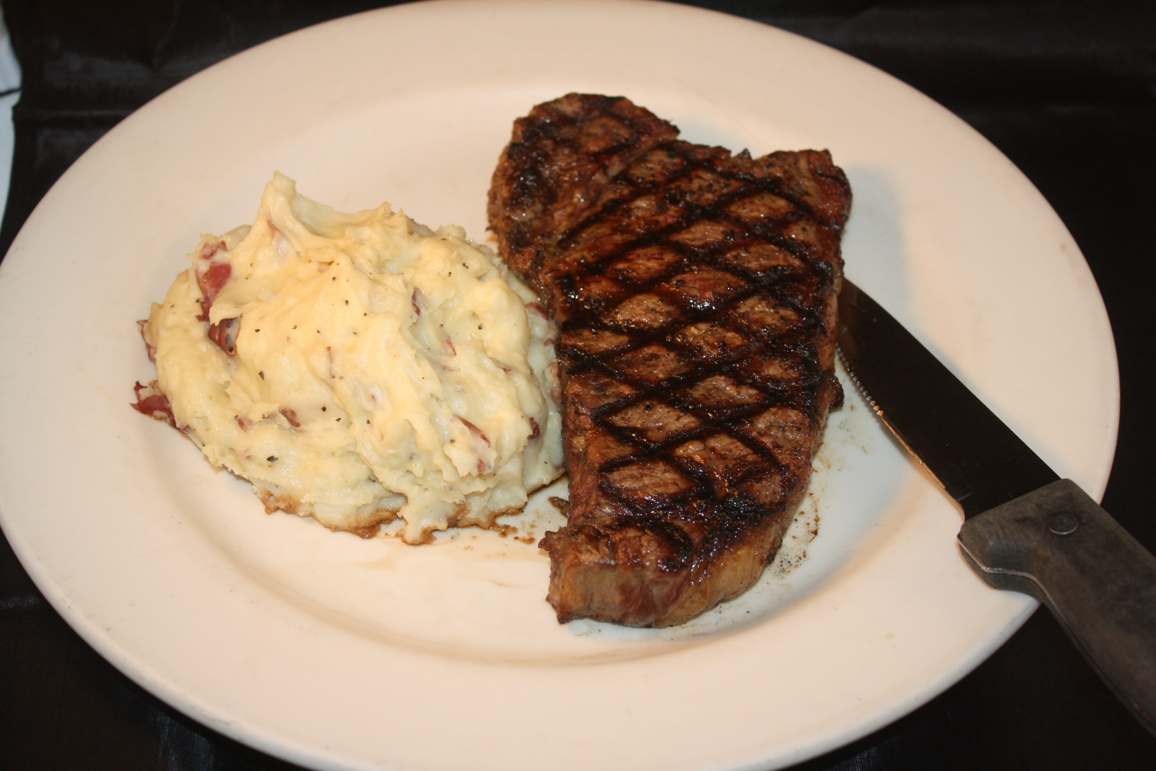 Order New York Strip (Gluten-Free) food online from The Clubhouse store, Oak Brook on bringmethat.com