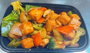 Order T18. Tofu with Sautéed Mixed Vegetables food online from China Hut store, Chicago on bringmethat.com