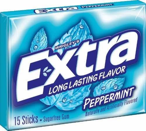Order Wrigley's extra peppermint 15pc food online from Exxon Food Mart store, Port Huron on bringmethat.com
