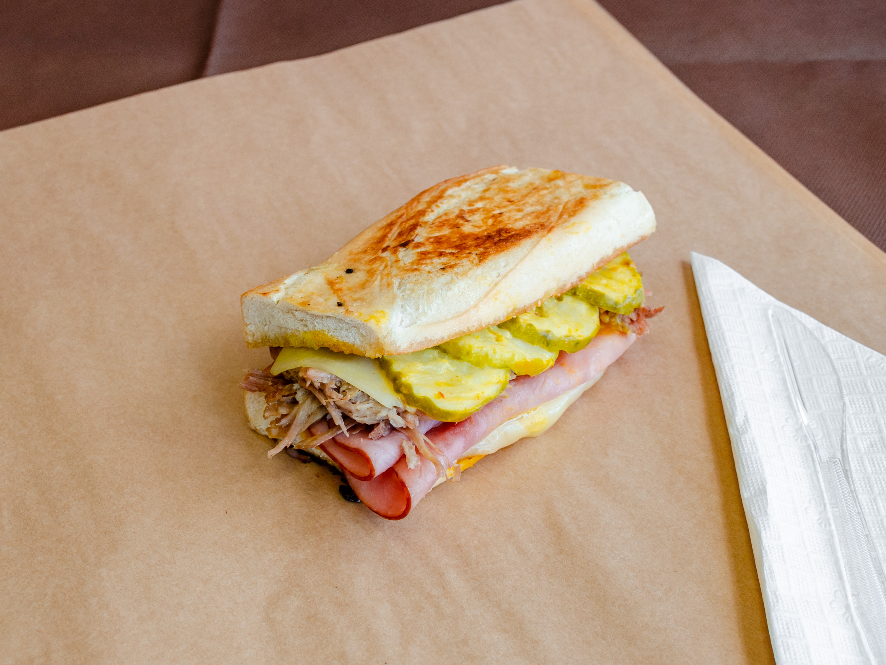 Order The Cuban Sandwich food online from Dayton Street Eats store, Kettering on bringmethat.com