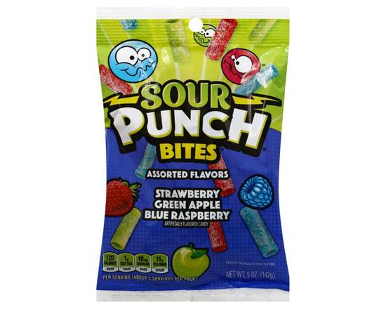 Order Sour Punch Assorted Bites 5oz food online from Rocket store, Colorado Springs on bringmethat.com