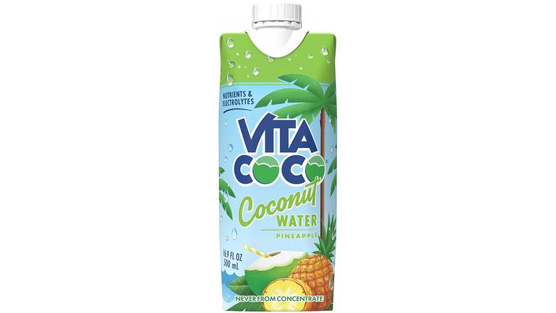 Order Vita coco coconut water pineapple food online from Route 7 Food Mart store, Norwalk on bringmethat.com