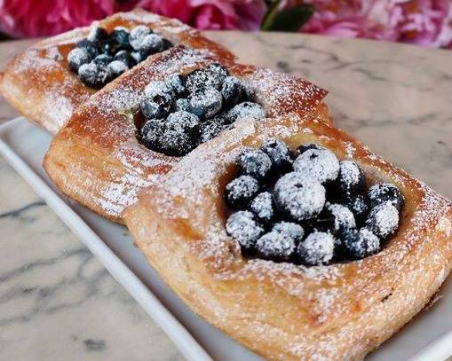 Order Blueberry Lime Croissant food online from Cafe Sheera Beverly Hills store, Beverly Hills on bringmethat.com