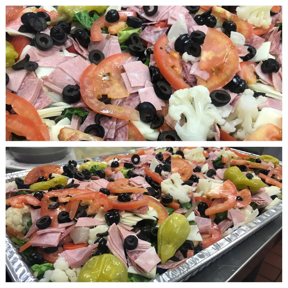 Order Antipasto Salad food online from Ameci Pizza & Pasta store, Fountain Valley on bringmethat.com