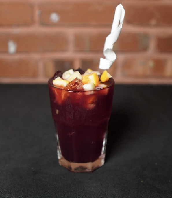 Order Sangria Glass food online from Arepera guacuco restaurant store, Brooklyn on bringmethat.com
