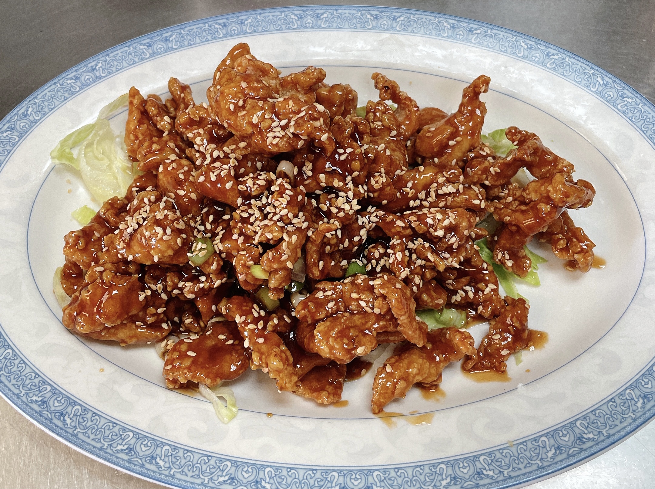 Order CS9. Sesame Chicken food online from China Cottage store, Katy on bringmethat.com