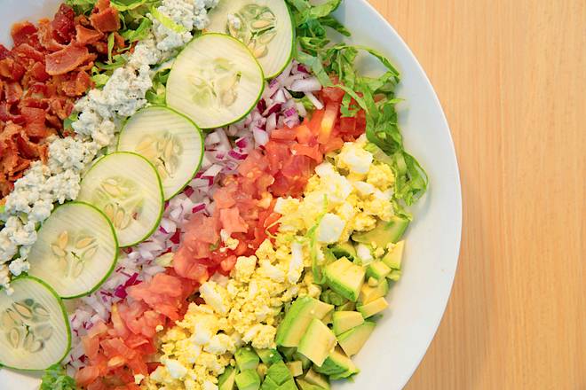 Order Cobb Salad food online from Cracked By Chef Adrianne store, South Miami on bringmethat.com