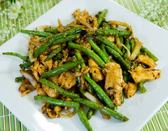 Order Green Bean Chicken food online from Dragon Palace store, Gresham on bringmethat.com