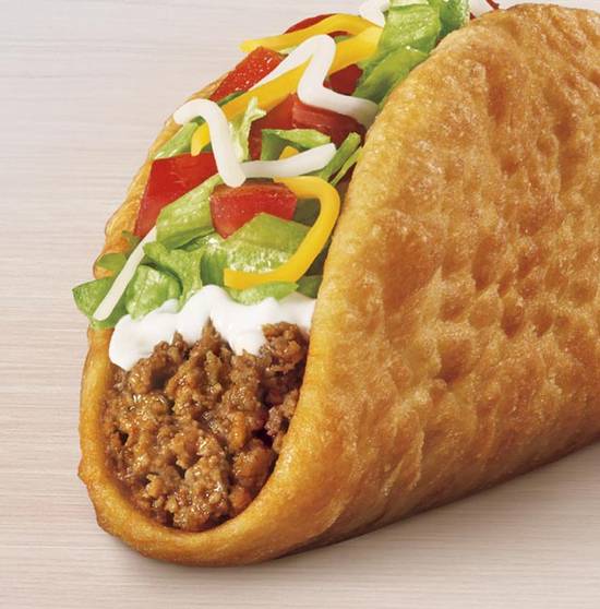 Order Chalupa Supreme® food online from Taco Bell store, Winnebago on bringmethat.com