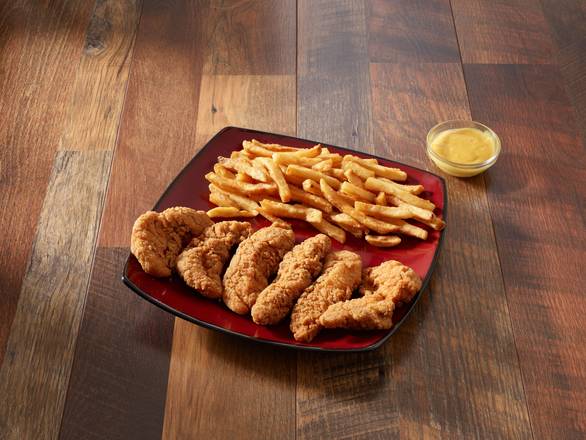 Order Chicken Fingers with Fries food online from Amity Brick Oven Pizza store, New Haven on bringmethat.com