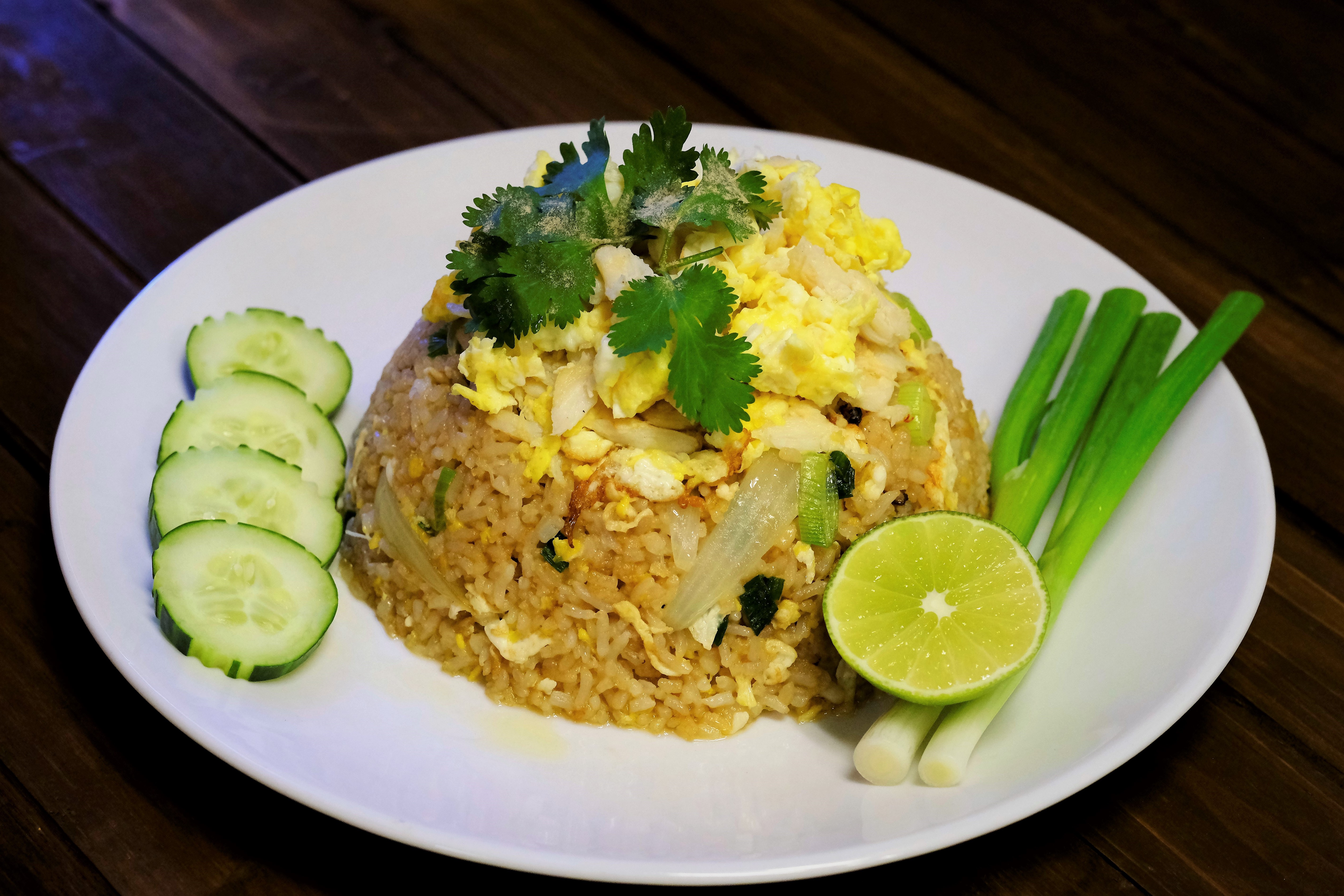 Order Crab Fried Rice food online from Thai Avenue store, Garden Grove on bringmethat.com