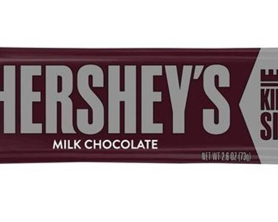 Order Hershey’s Milk Chocolate King Size 2.6 oz food online from Rebel store, Las Vegas on bringmethat.com