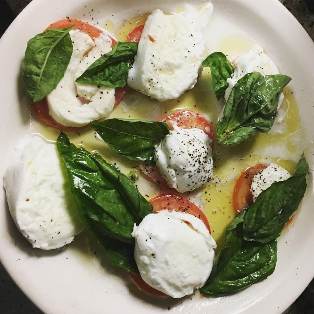 Order Insalata Caprese - Small food online from Cafe Corleone store, Paramount on bringmethat.com