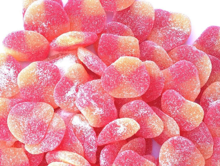 Order Gummi Peaches food online from Sweets 4 Treats store, Milpitas on bringmethat.com