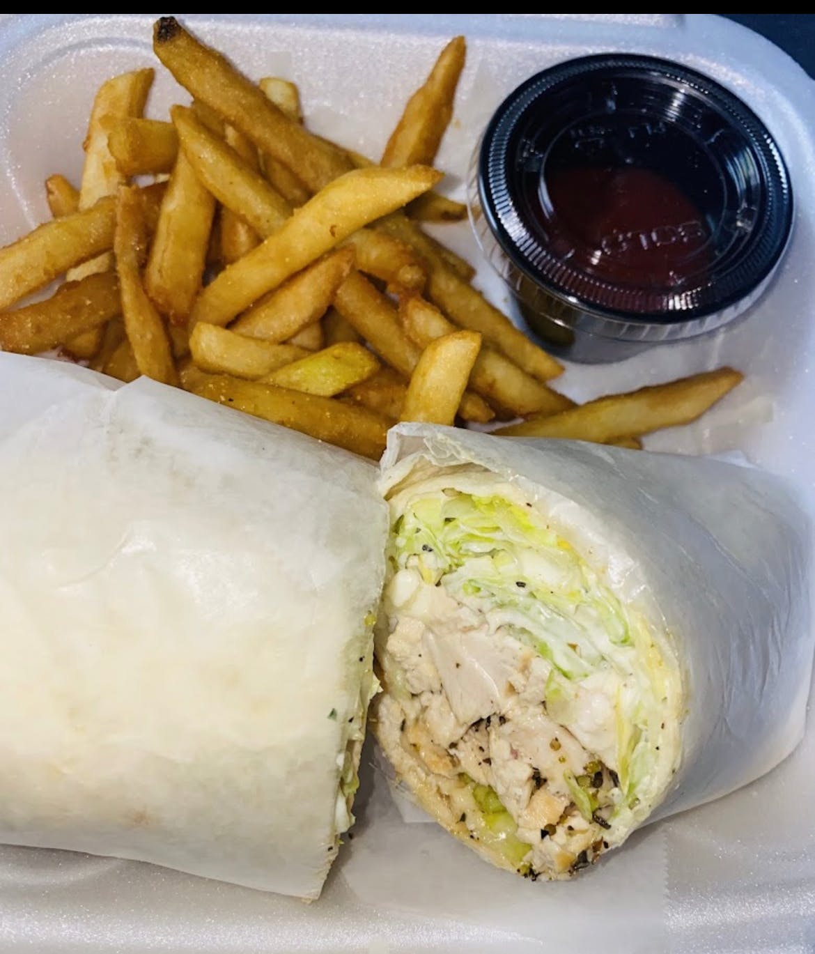 Order New York Wrap - Wrap food online from Pizza Mania store, Norcross on bringmethat.com
