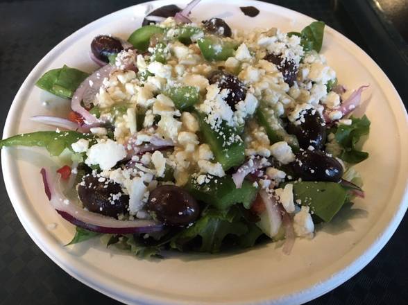 Order Greek Salad food online from Sophie Mediterranean Grill store, San Jose on bringmethat.com