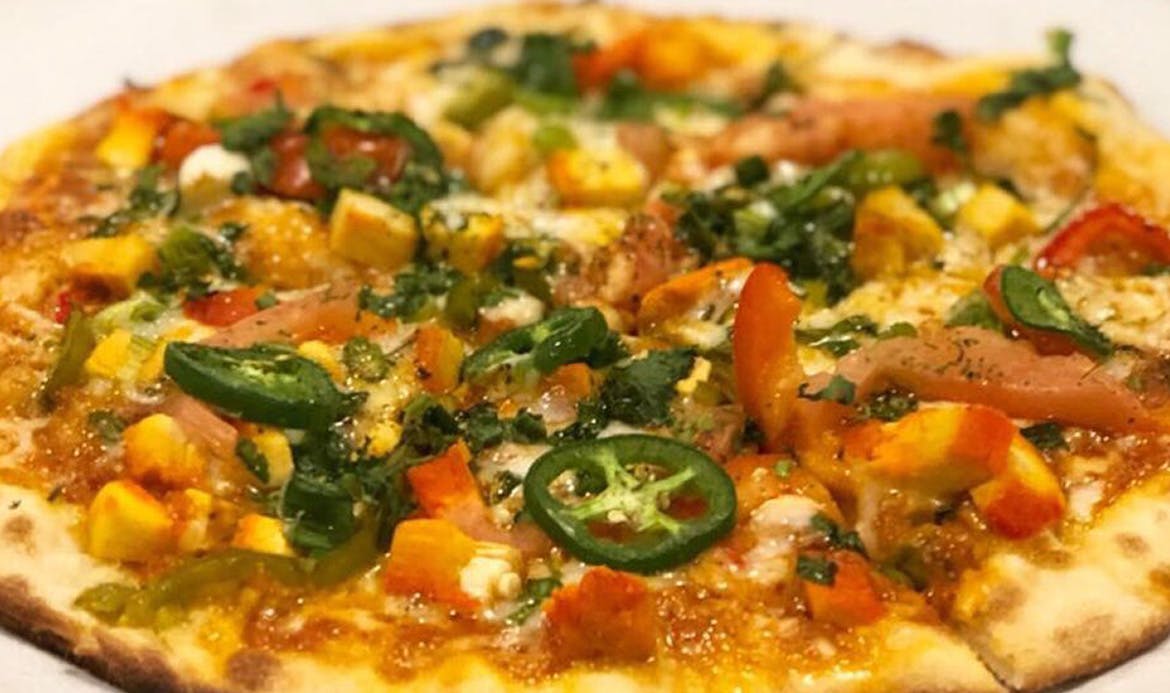Order Veggie Pizza - Medium 12" food online from Curry Pizza store, Bicknell on bringmethat.com