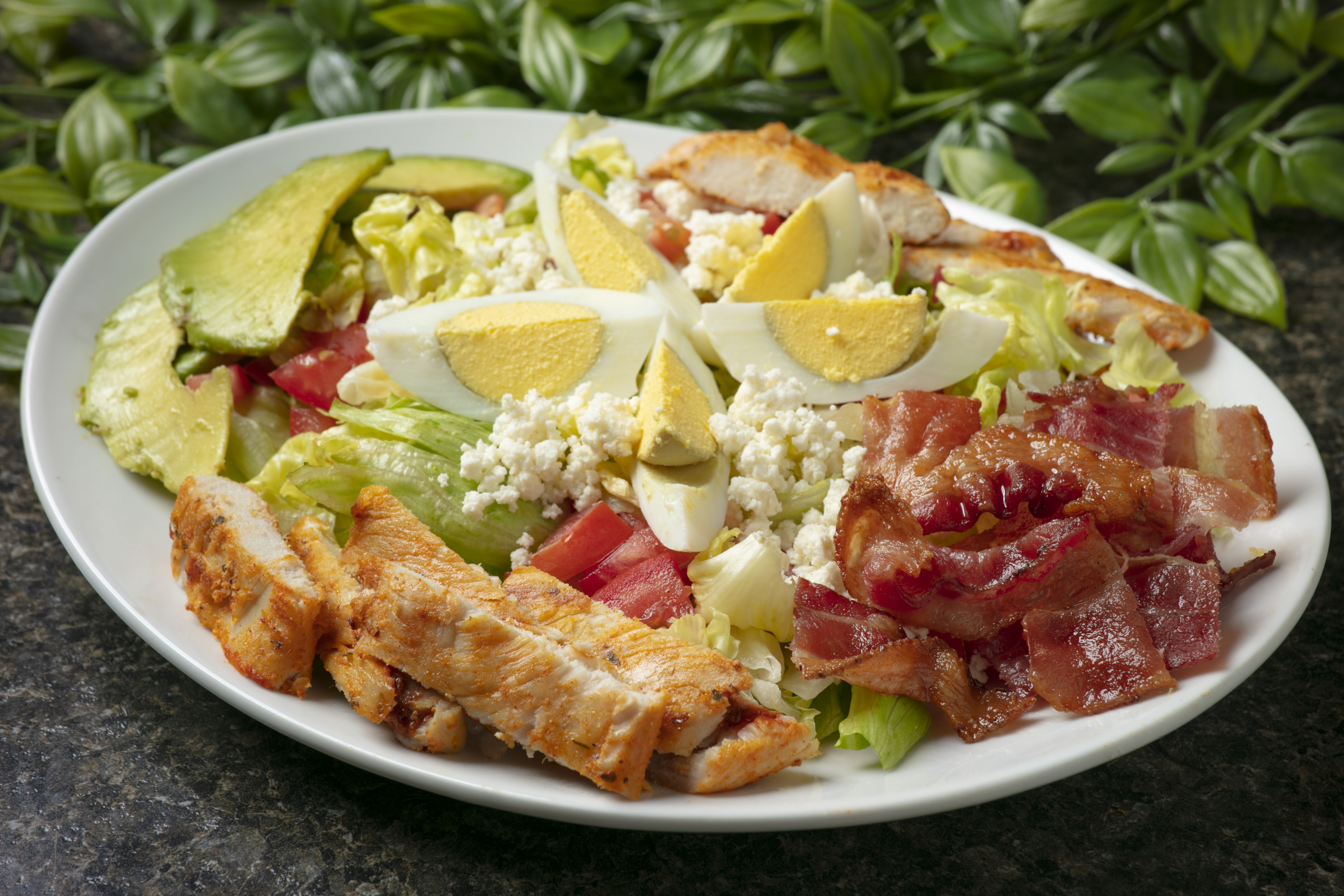 Order Cobb Salad food online from Arda's Cafe store, Los Angeles on bringmethat.com