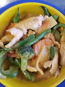 Order Red Curry Gang Ped food online from Thai On Demand store, Scottsdale on bringmethat.com