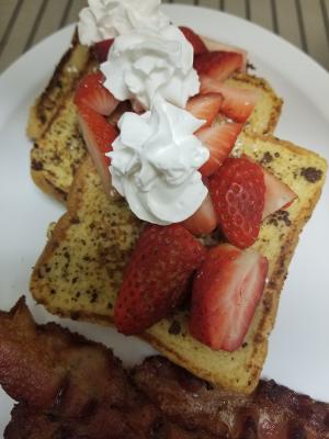 Order French Toast food online from Temptations Cafe store, Scottsdale on bringmethat.com