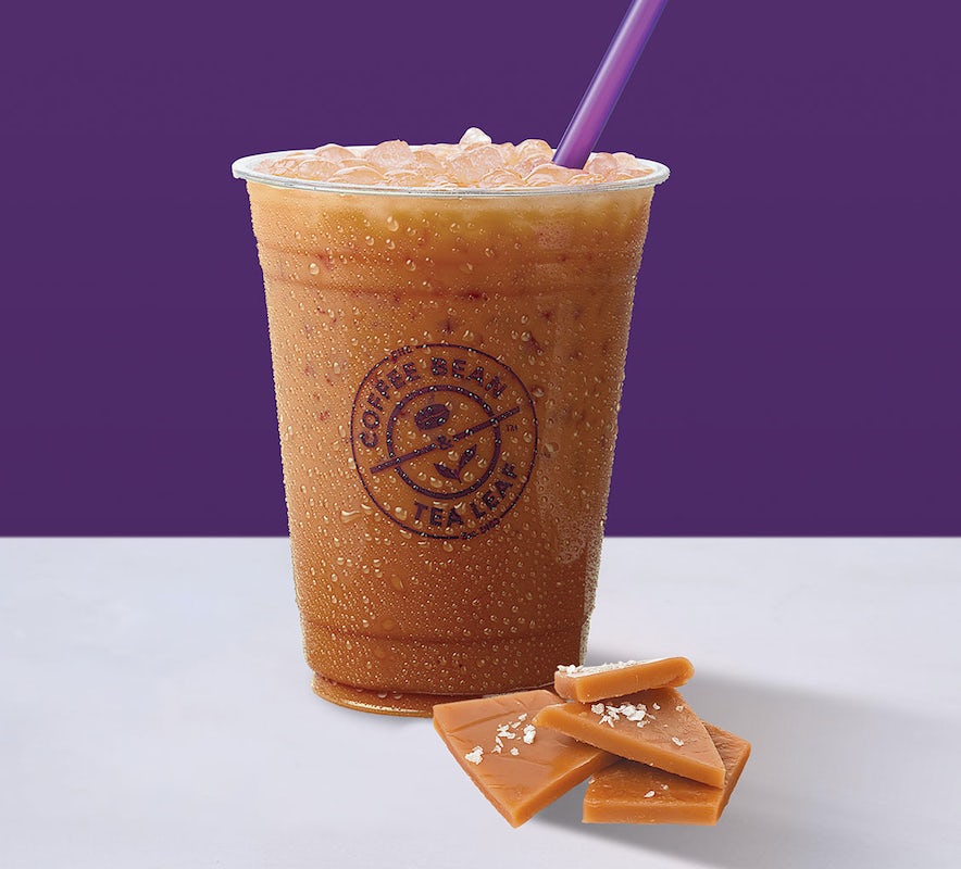 Order Salted Toffee Cold Brew Latte food online from The Coffee Bean & Tea Leaf store, Pasadena on bringmethat.com