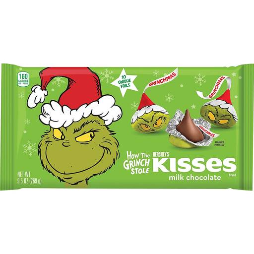 Order Hershey's Kisses How The Grinch Stole Christmas (9.5 OZ) 137488 food online from Bevmo! store, Chico on bringmethat.com